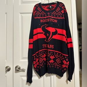Texans light up sweater